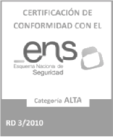 Certificación ENS Categoría Alta