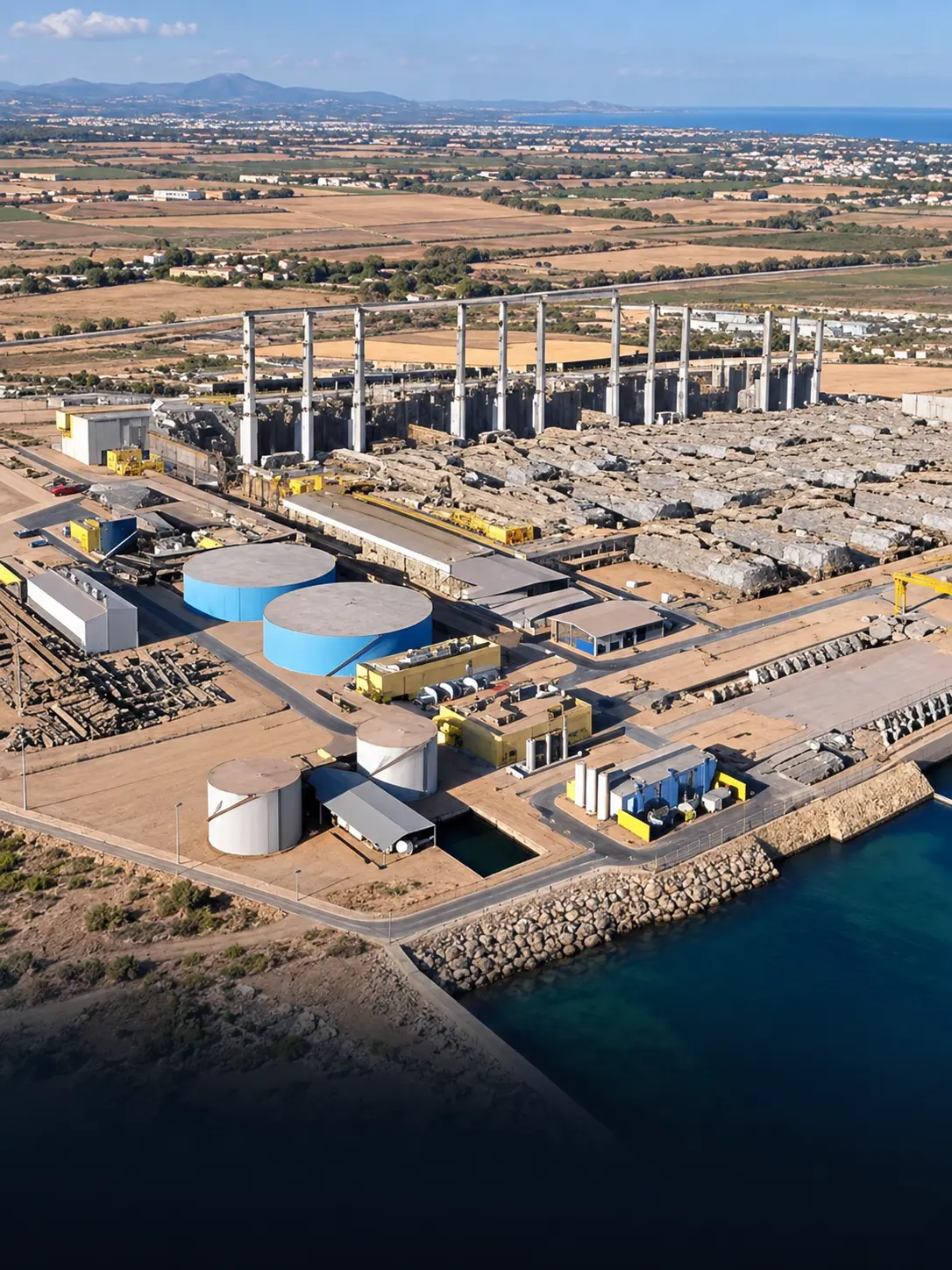 Instalación industrial de Acciona Agua