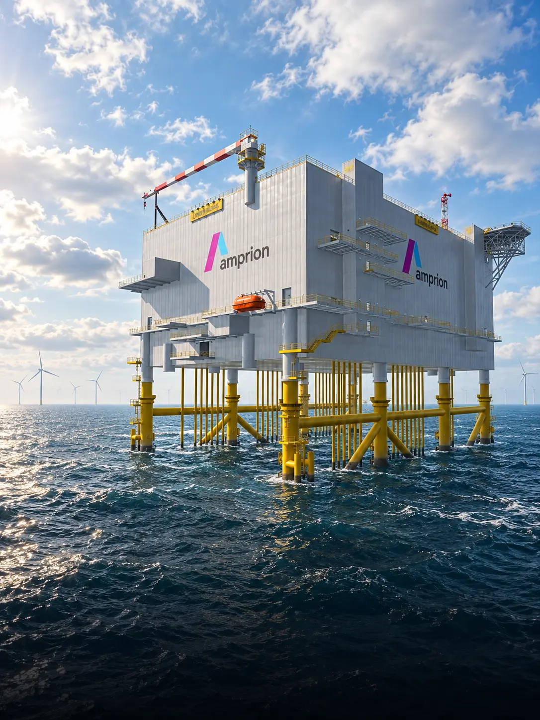 Estación offshore de repostaje de hidrógeno